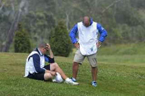 frustrated caddies
