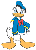 Donald Duck Upset