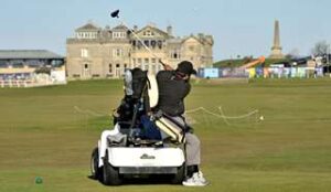 disabled golfer